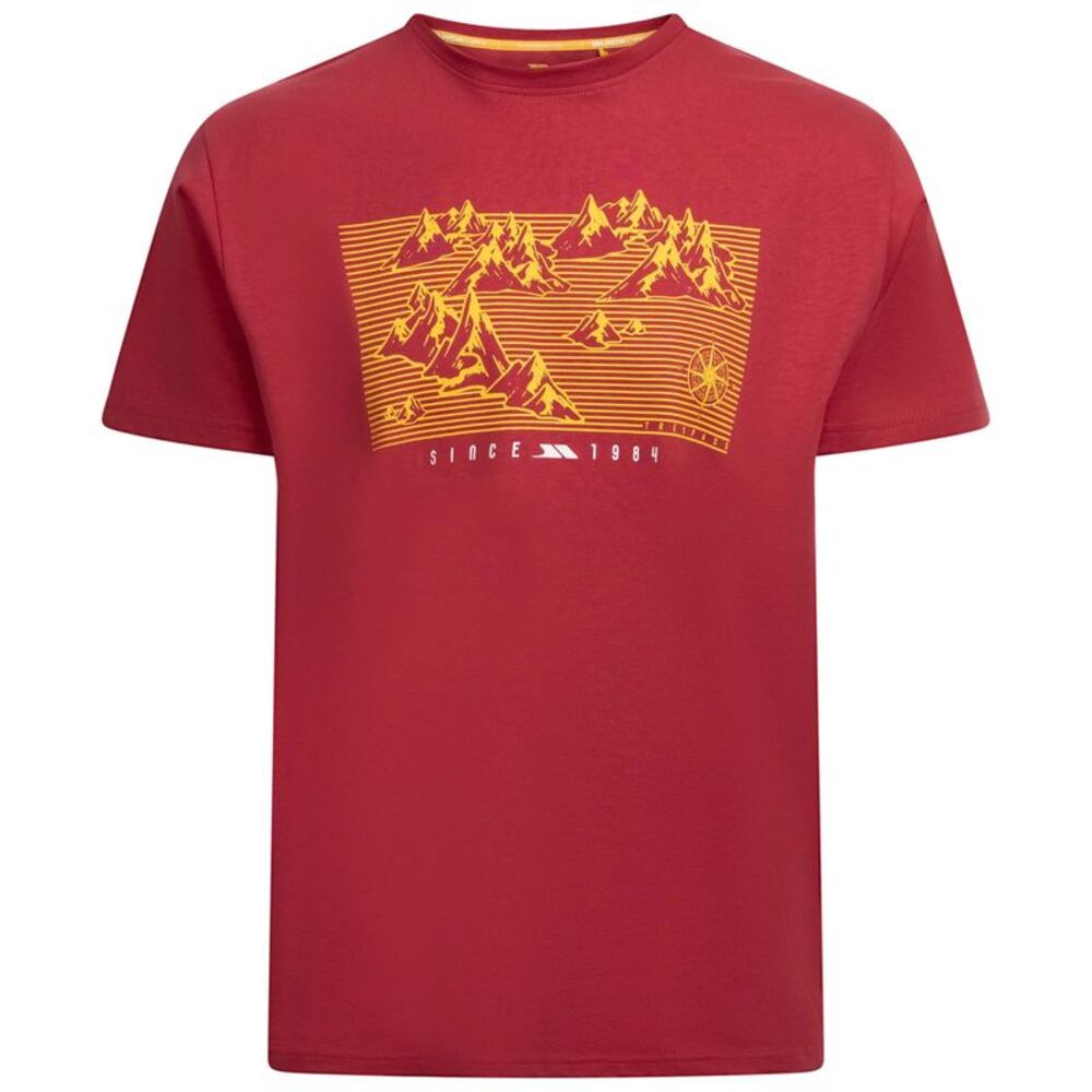Trespass Mens Manny T-Shirt / Claret
